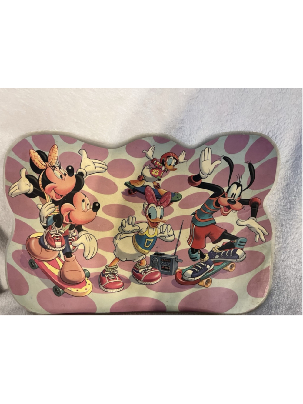 Vintage Disney Mickey Mouse Donald Duck Activity Placemats 1980S SET OF 2 SEE - Picture 6 of 16